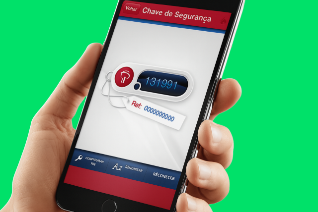 como ativar chave de segurança bradesco