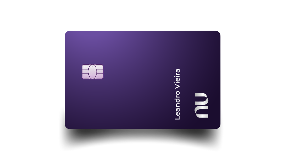 Nubank Ultravioleta - cartões de metal