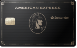 Santander American Express Centurion Cartão de crédito de metal