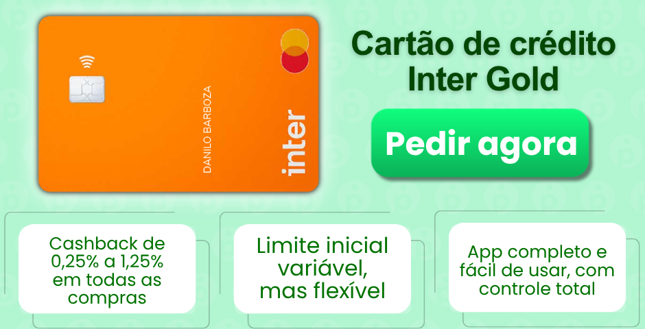cartão banco inter