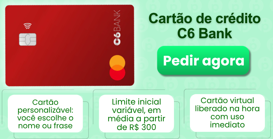 cartão c6 bank gold