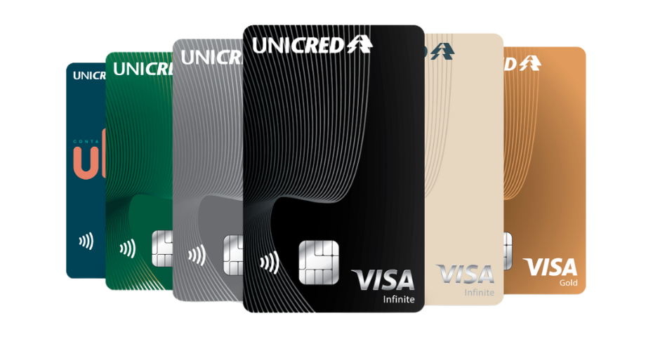 cartões Unicred participantes do programa único Unicred