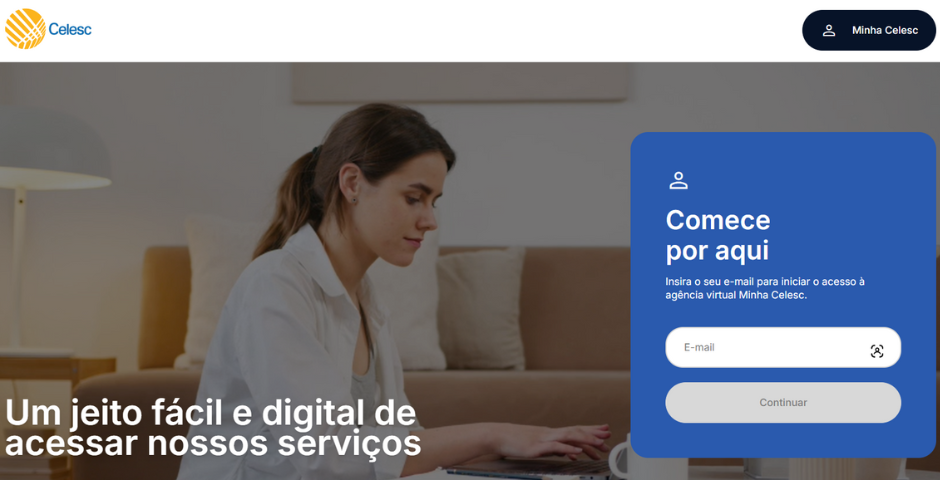 celesc segunda via site