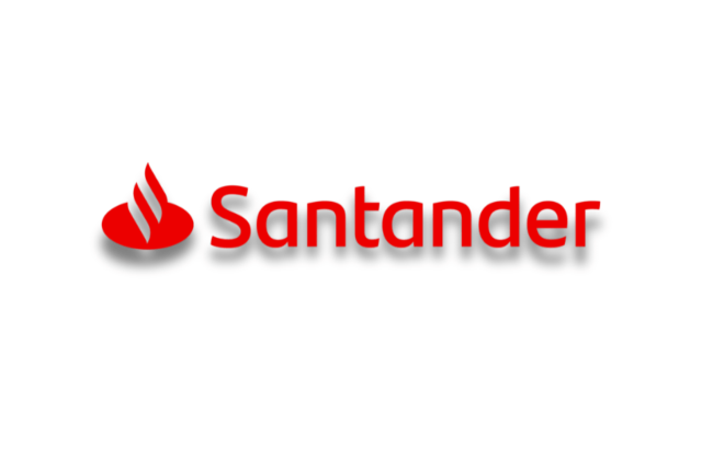 código banco Santander logotipo