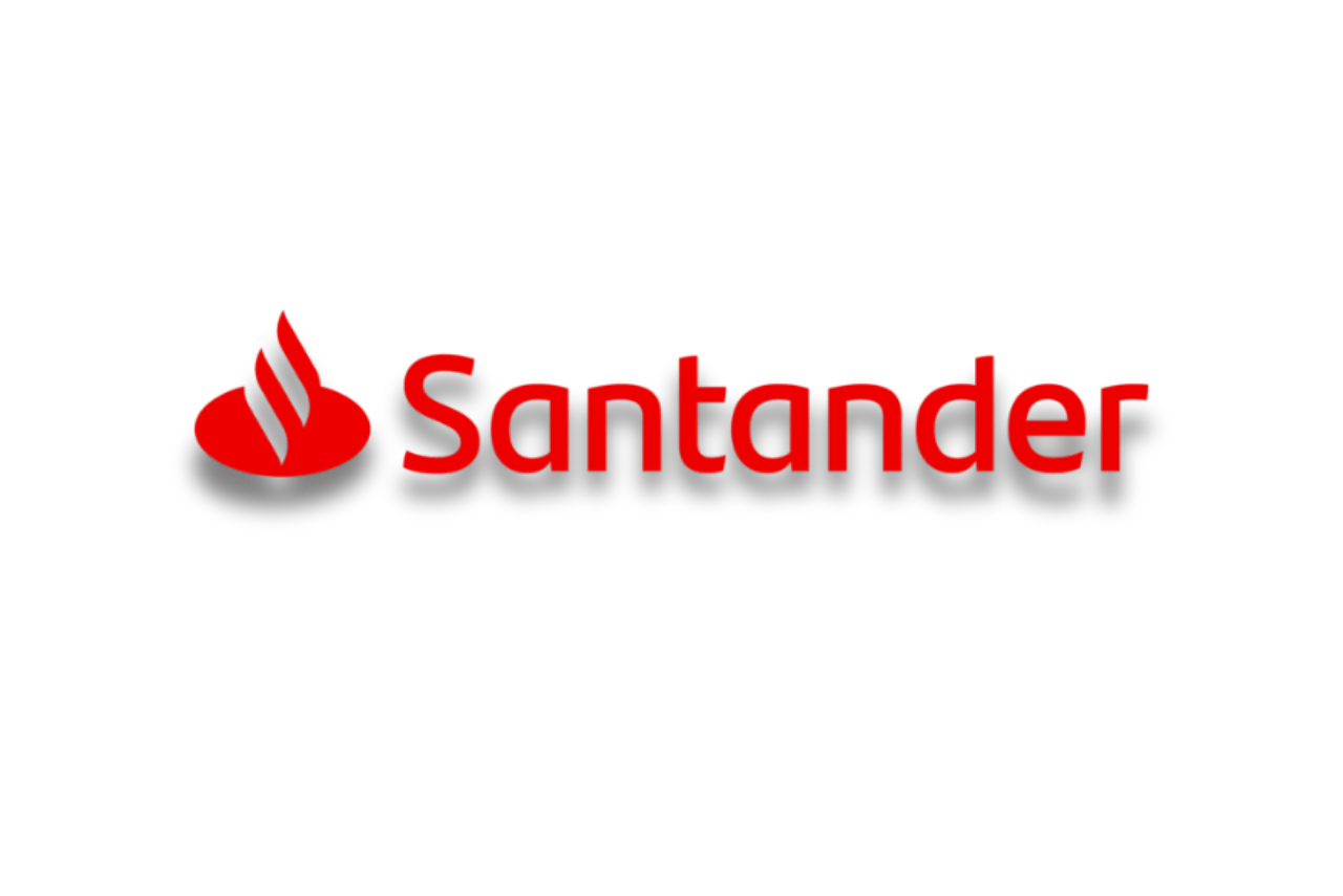 código banco Santander logotipo