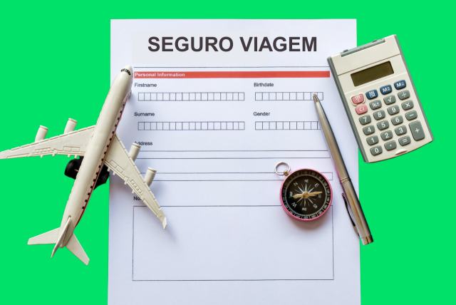 cartão com seguro viagem