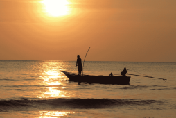 pescador no mar representando consultar seguro defeso pelo cpf