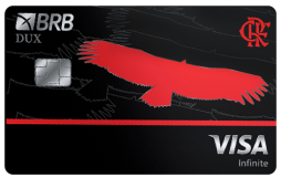 Cartão BRB Flamengo Dux Visa Infinite