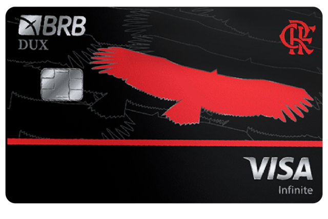 Cartão BRB Flamengo Dux Visa Infinite
