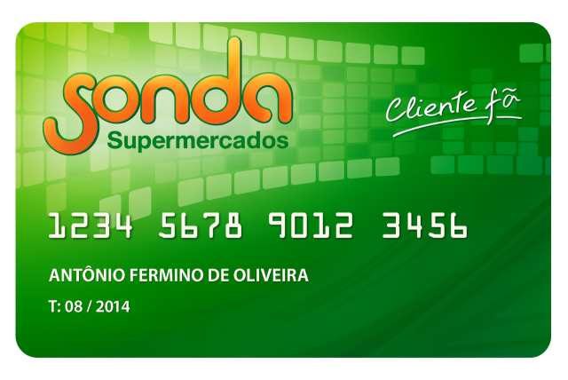 cartão Sonda Supermercados