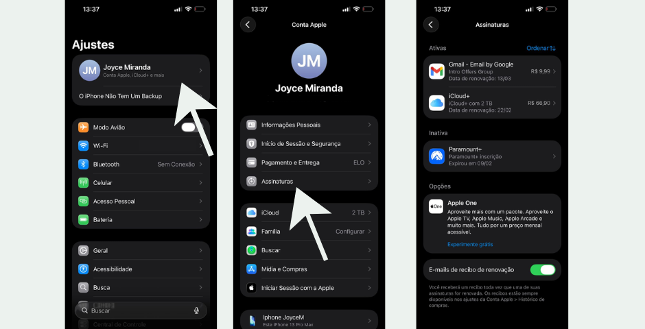 Cancelar Apple com bill no cartão- Como saber o que foi cobrado