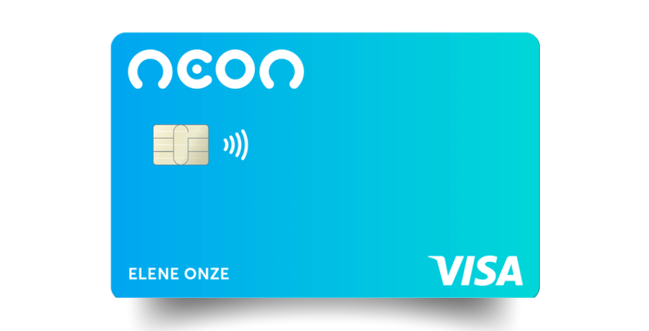 Cartão Neon
