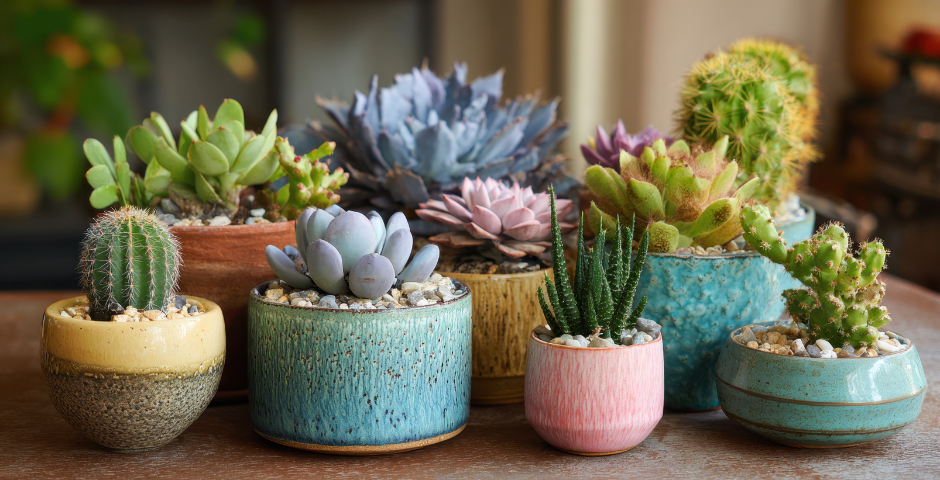 Suculentas ou plantinhas- Mini bolo no pote- Lembrancinhas de aniversário baratas e criativas