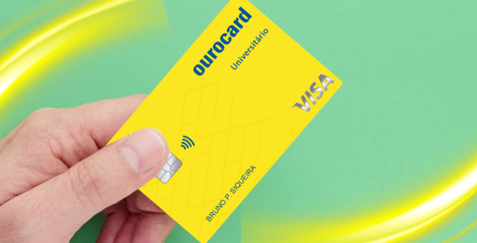 Ourocard Universitário Internacional- cartão de crédito sem renda