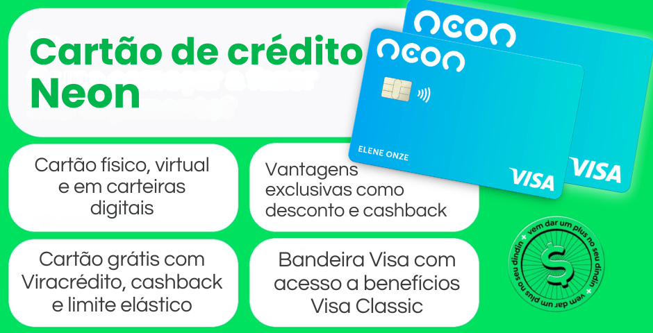 pedir cartão banco neon 2026