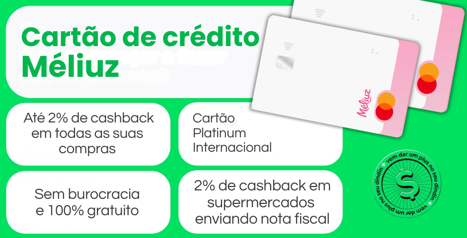 pedir cartão meliuz 2026