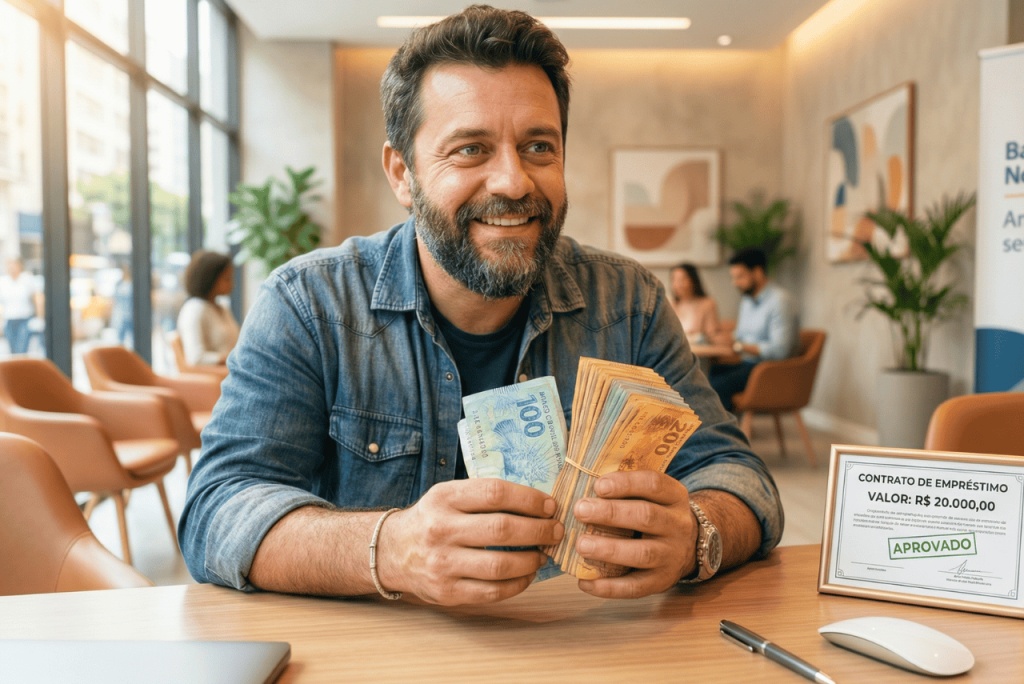 Empréstimo de 20 mil reais