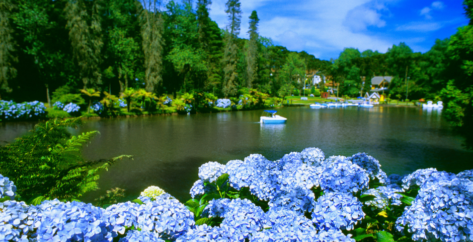 Lago Negro o cartão-postal da cidade gratuito