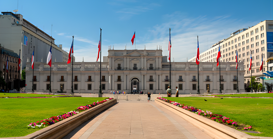 Quanto custa a viagem pro Chile- Palácio de la Moneda