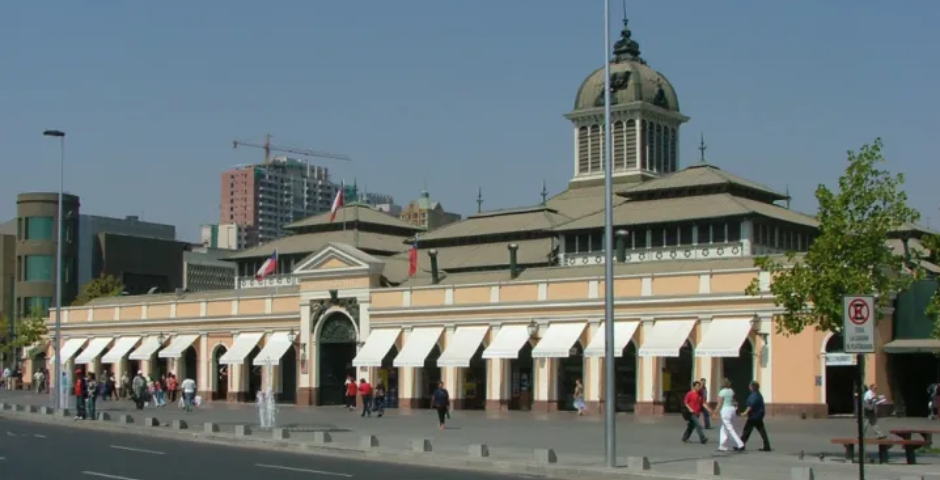 Plaza de Armas e Mercado Central viagem para o chile