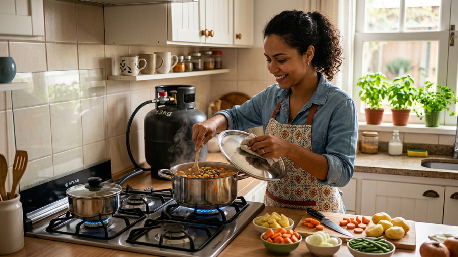 economizar gás de cozinha