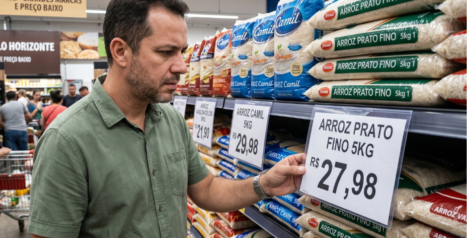 Pesquise preços em diferentes estabelecimentos