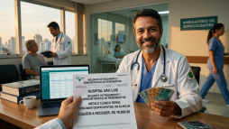 Quanto ganha um médico