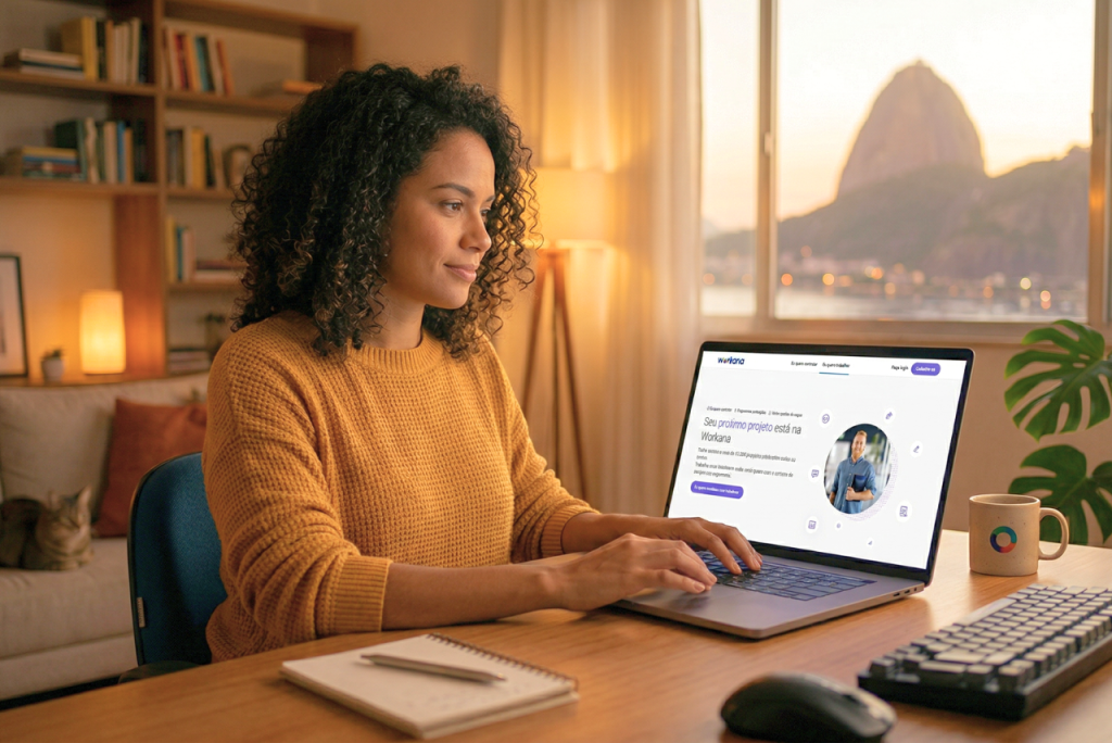 Fazendo freela no Workana