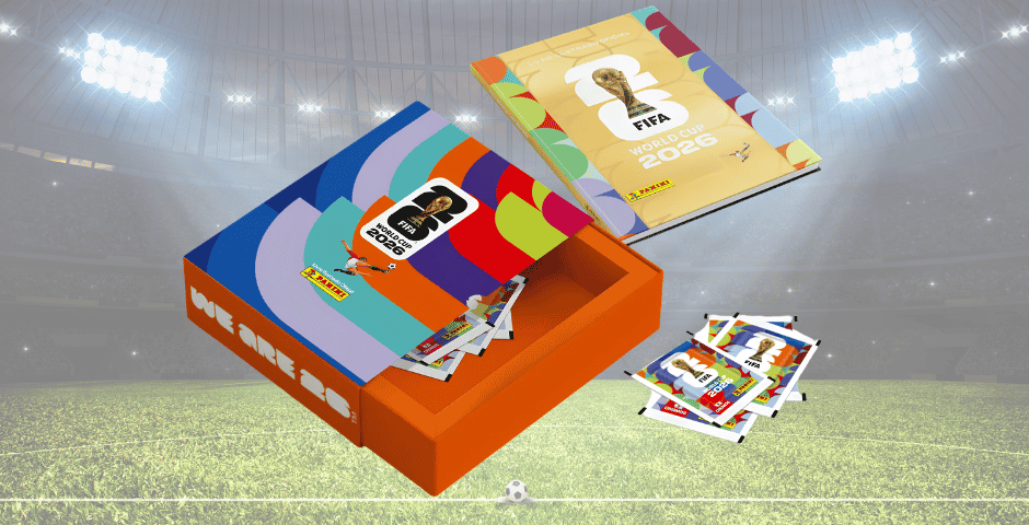 box premium álbum da copa 2026