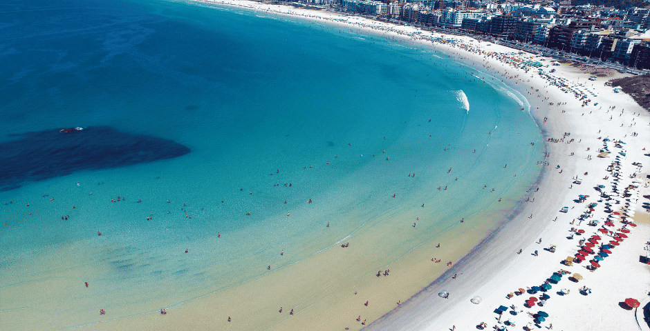 praia em cabo frio