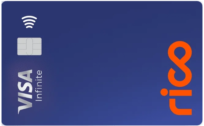 rico visa infinite - cartão para investidores