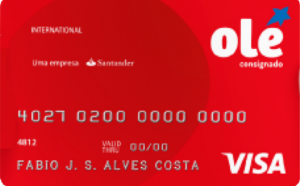 cartão de crédito Consignado Olé